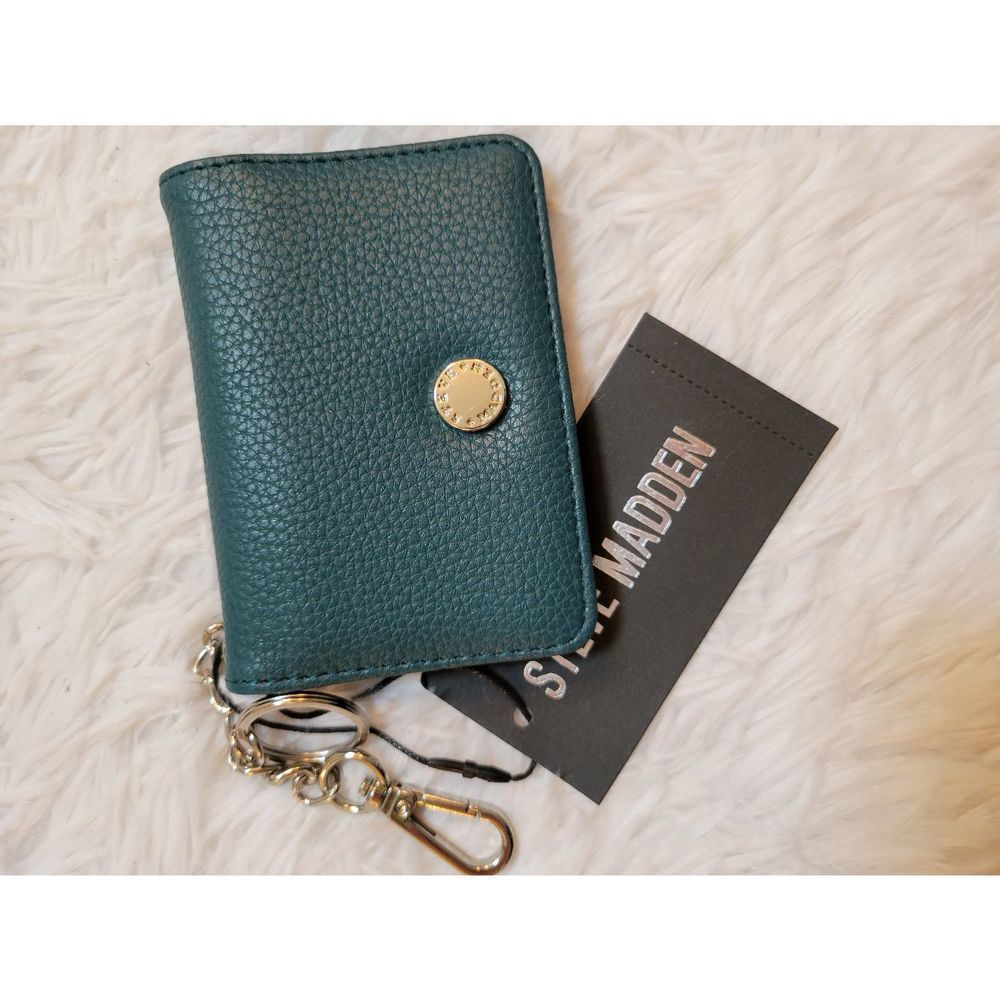 Steve Madden Teal Leather Wallet